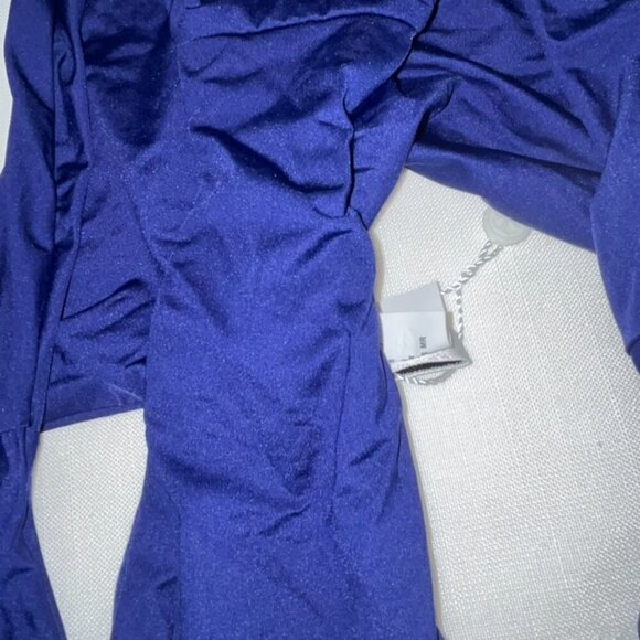 NWT Trina Turk Swim Tab Side Hipster Swim Bottom in Navy Blue Size 8 - Picture 4 of 4